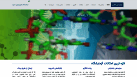 What Mashhadlab.ir website looked like in 2020 (3 years ago)