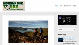 What Mountainbiketours.com.au website looked like in 2020 (3 years ago)