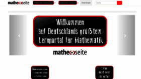 What Mathe-seite.de website looked like in 2020 (3 years ago)