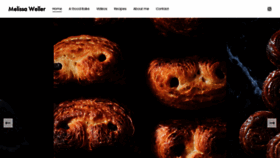 What Melissaweller.net website looked like in 2020 (5 years ago)