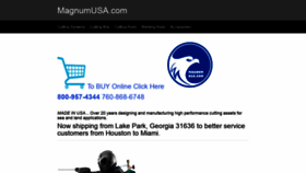What Magnumusa.com website looked like in 2020 (3 years ago)