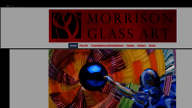 What Morrisonglassart.com website looked like in 2020 (3 years ago)