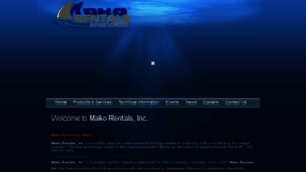 What Makorentals.com website looked like in 2020 (3 years ago)