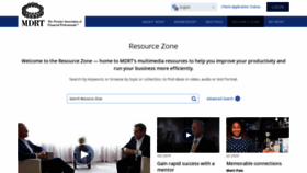 What Mdrtresourcezone.org website looked like in 2020 (3 years ago)