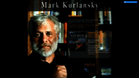 What Markkurlansky.com website looked like in 2020 (3 years ago)