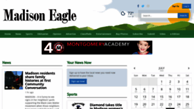 What Madisoneagle.com website looked like in 2020 (3 years ago)