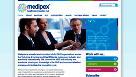 What Medipex.co.uk website looked like in 2020 (3 years ago)