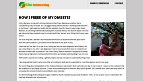 What Mydiabetesday.com website looked like in 2020 (3 years ago)