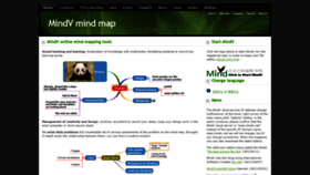 What Mindv.com website looked like in 2020 (3 years ago)