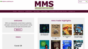 What Mms-publishing.com website looked like in 2020 (3 years ago)