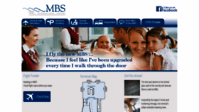 What Mbsairport.org website looked like in 2020 (3 years ago)