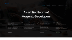 What Magentodevelopmentcompany.com website looked like in 2020 (3 years ago)