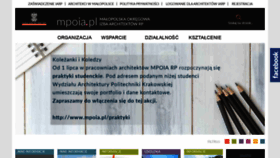 What Mpoia.pl website looked like in 2020 (3 years ago)