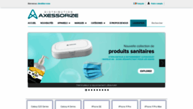 What Myaxessorize.com website looked like in 2020 (3 years ago)