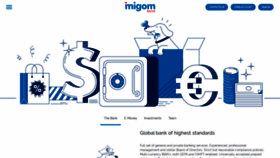 What Migom.com website looked like in 2020 (3 years ago)