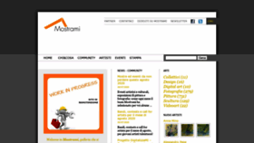 What Mostra-mi.it website looked like in 2020 (3 years ago)