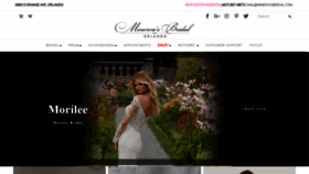 What Minervasbridal.com website looked like in 2020 (3 years ago)