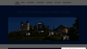 What Mariaplain.at website looked like in 2020 (3 years ago)