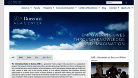 What Misbbocconi.com website looked like in 2020 (3 years ago)