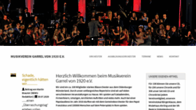What Mv-garrel.de website looked like in 2020 (3 years ago)