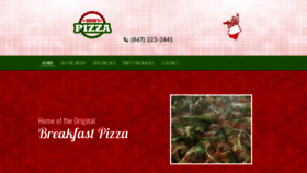 What Mywaynespizza.com website looked like in 2020 (3 years ago)