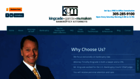 What Miamibankruptcy.com website looked like in 2020 (3 years ago)