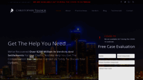 What Michiganlegalcenter.com website looked like in 2020 (3 years ago)
