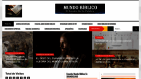 What Mundobiblicoelestudiodesupalabra.com website looked like in 2020 (3 years ago)