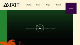 What Mixit.co.nz website looked like in 2020 (3 years ago)