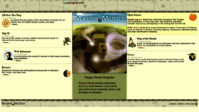 What Mundi.net website looked like in 2020 (3 years ago)