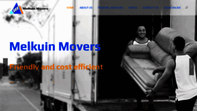 What Melkuinmovers.com website looked like in 2020 (3 years ago)