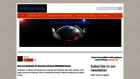 What Mediaskinplayer.com website looked like in 2020 (3 years ago)