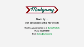 What Mudgway.co.nz website looked like in 2020 (3 years ago)