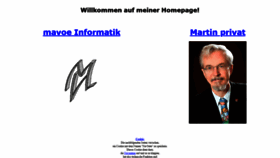 What Mavoe.de website looked like in 2020 (3 years ago)