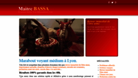 What Marabout-voyant-sorcier.fr website looked like in 2020 (3 years ago)