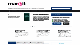 What Marqit.nl website looked like in 2020 (3 years ago)