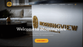 What Morningview.org website looked like in 2020 (3 years ago)