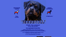 What Marstal-rottweiler.pl website looked like in 2020 (3 years ago)