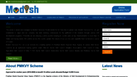 What Modishservices.com website looked like in 2020 (3 years ago)