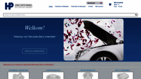 What Mercedespartsonline.nl website looked like in 2020 (3 years ago)
