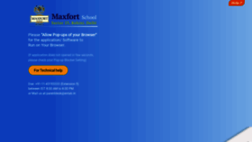 What Maxfortcampuscare.in website looked like in 2020 (5 years ago)