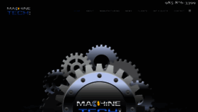 What Machinetech.biz website looked like in 2020 (3 years ago)