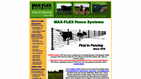 What Maxflex.com website looked like in 2020 (3 years ago)