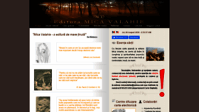 What Micavalahie.ro website looked like in 2020 (3 years ago)