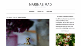 What Marinasmad.com website looked like in 2020 (3 years ago)