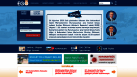 What M.ego.gov.tr website looked like in 2020 (3 years ago)