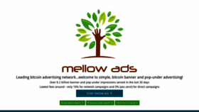 What Mellowads.com website looked like in 2020 (3 years ago)