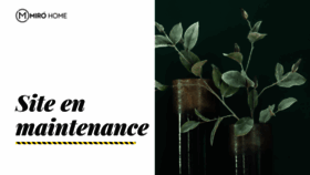 What Mirohome.net website looked like in 2020 (5 years ago)