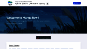 What Manga-raw.club website looked like in 2020 (3 years ago)