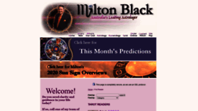 What Miltonblack.com.au website looked like in 2020 (3 years ago)